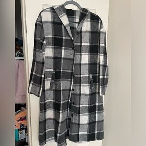 Oversized flannel button down!